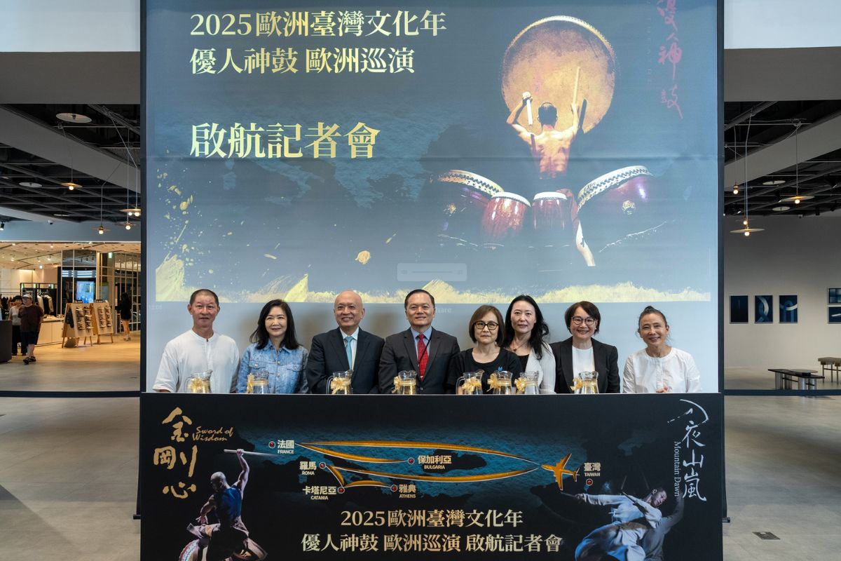 2025優人神鼓歐洲巡演啟航記者會